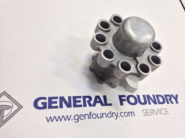 investment casting component for the biotech industry